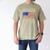 I Have Two Titles Veteran And Opa Dad Papa Grandpa Men's Comfort Colors T-Shirt Khaki