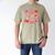 Valentine Cupid Coquette Pink Bow Apple Books Teacher Men's Comfort Colors T-Shirt Khaki
