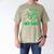 I Wear Kelly Green In My Memory Of My Dad Bile Duct Cancer Men's Comfort Colors T-Shirt Khaki I Wear Kelly Green In My Memory Of My Dad Bile Duct Cancer Men's Comfort Colors T-Shirt Khaki