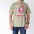 I Wear Pink In Memory Of My Great Aunt Breast Cancer Graphic Men's Comfort Colors T-Shirt Khaki I Wear Pink In Memory Of My Great Aunt Breast Cancer Graphic Men's Comfort Colors T-Shirt Khaki