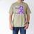 I Wear Purple In Memory Of My Sister Overdose Awareness Men's Comfort Colors T-Shirt Khaki I Wear Purple In Memory Of My Sister Overdose Awareness Men's Comfort Colors T-Shirt Khaki