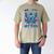 I Wear Teal Purple In Memory Of My Dad Suicide Awareness Men's Comfort Colors T-Shirt Khaki