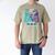 I Wear Teal And Purple In Memory Of My Grandpa Men's Comfort Colors T-Shirt Khaki I Wear Teal And Purple In Memory Of My Grandpa Men's Comfort Colors T-Shirt Khaki