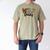 Wild Daddy Zoo Born Two Be Wild B-Day Safari Jungle Animal Men's Comfort Colors T-Shirt Khaki