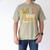 Wild About Reading Lover Bookworm Library Teacher Zoo Animal Men's Comfort Colors T-Shirt Khaki