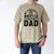 Wrestler Daddy Wrestling Dad Men's Comfort Colors T-Shirt Khaki