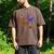 44 Biggest Fan Of Basketball Player Number 44 Dad Mom Men's Comfort Colors T-Shirt Espresso