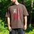 4th Of July US Flag Cheer Dad Shirt For Father's Cheer Men's Comfort Colors T-Shirt Espresso
