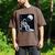 Aesthetic Spaceman Astronaut On The Moon Space Introvert Men's Comfort Colors T-Shirt Espresso