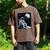 Aesthetic Spaceman Astronaut On The Moon Space Introvert Men's Comfort Colors T-Shirt Espresso