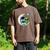 Astronaut Reading Book To Alien Shirt Moon Space Lover Kids Men's Comfort Colors T-Shirt Espresso