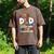 Autism Dad Puzzle Ribbon Proud Son Hero Autism Awareness Men's Comfort Colors T-Shirt Espresso
