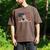 Best Dog Dad Ever American Flag American Bully Dad Men's Comfort Colors T-Shirt Espresso