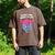Bi Shy And Ready To Cry Bisexual Introvert Bi Pride Raglan Baseball Tee Men's Comfort Colors T-Shirt Espresso