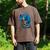 Book Lover Bookworm Reading Books Dragon Premium Tri-Blend Men's Comfort Colors T-Shirt Espresso