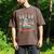 All Booked For Christmas Tree Book Ugly Christmas Sweatshirt Men's Comfort Colors T-Shirt Espresso