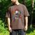 “Books Coffee & Yarn Enthusiast Cozy Reader Men's Comfort Colors T-Shirt Espresso
