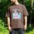 I Can't Go My Cat Said No Introvert Anxiety Cat Lover Men's Comfort Colors T-Shirt Espresso