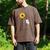 Caring Memory Elephant Sunflower Alzheimer Men's Comfort Colors T-Shirt Espresso
