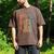 Cat & Book Art For Men Women Cat Librarian Novel Book Lover Men's Comfort Colors T-Shirt Espresso