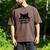 Cat For Cat Lover Mom Dad Cat Judging You Silently Men's Comfort Colors T-Shirt Espresso