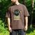Cat Reading Book Men's Comfort Colors T-Shirt Espresso