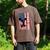 Cheer Dad American Flag Cheerleader Support Men's Comfort Colors T-Shirt Espresso