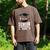 Class Of 2024 Graduation Senior Football Mom 2024 Men's Comfort Colors T-Shirt Espresso