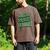 Class Of 2025 Senior Green Student Graduation Men's Comfort Colors T-Shirt Espresso
