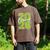 Class Of 2026 Graduation Varsity Lime Green Letters Men's Comfort Colors T-Shirt Espresso