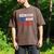 Class Of 2026 Senior Back To School American Flag Graduation Men's Comfort Colors T-Shirt Espresso