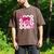 Class Of 2026 Senior Coquette Pink Bow Graduation Family Premium Tri-Blend Men's Comfort Colors T-Shirt Espresso