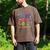 Color Our World Summer Reading 2025 Boho Wildflower Book Men's Comfort Colors T-Shirt Espresso