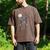 Dabbing Skeleton Nurse Halloween Graduation Men's Comfort Colors T-Shirt Espresso