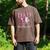 Dad 1st First Birthday Matching Family Butterfly Floral Men's Comfort Colors T-Shirt Espresso