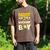 Dad Of The Birthday Boy Construction Theme Party Matching Men's Comfort Colors T-Shirt Espresso