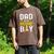 Dad Of The Birthday Boy Construction Worker Bday Men's Comfort Colors T-Shirt Espresso