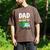 Dad Of The Birthday Boy Garbage Truck Birthday Party Men's Comfort Colors T-Shirt Espresso