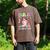 Dad Of The Birthday Girl Axolotl Bday Party Family Men's Comfort Colors T-Shirt Espresso