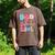 Dad Of The Birthday Girl Family Summer Beach Birthday Party Men's Comfort Colors T-Shirt Espresso