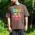 Dad Of The Birthday Girl Painting Art Birthday Girl Family Men's Comfort Colors T-Shirt Espresso