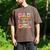 Dad Of The Birthday Ice Cream Family Matching Party Men's Comfort Colors T-Shirt Espresso