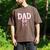 Dad Birthday Squad Matching Coquette Bow Family Party Men's Comfort Colors T-Shirt Espresso