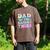 Dad Of The Birthday Twins Girls Kids Party Retro Bday Men's Comfort Colors T-Shirt Espresso