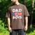Dad Of Boys Fathers Day Retro Puerto Rico Flag Boricua Dad Men's Comfort Colors T-Shirt Espresso