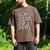 Dad Dada Daddy Bruh Papa Cow Daddy Love Cows Dad Cow Print Men's Comfort Colors T-Shirt Espresso