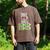 Dad Of Four Low Battery Father Of 4 Kids Dad Men's Comfort Colors T-Shirt Espresso