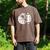 Dad Of Both Proud Football And Cheer Dad Men's Comfort Colors T-Shirt Espresso