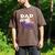 Dad Rookie Of Year 1st Birthday Baseball Theme Matching Men's Comfort Colors T-Shirt Espresso
