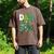 Dad Of The Three Rex Birthday Dinosaur Family Matching Men's Comfort Colors T-Shirt Espresso